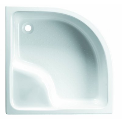 Brodzik półokrągły 80 cm biały Deante Deep Plus II KTU 042B